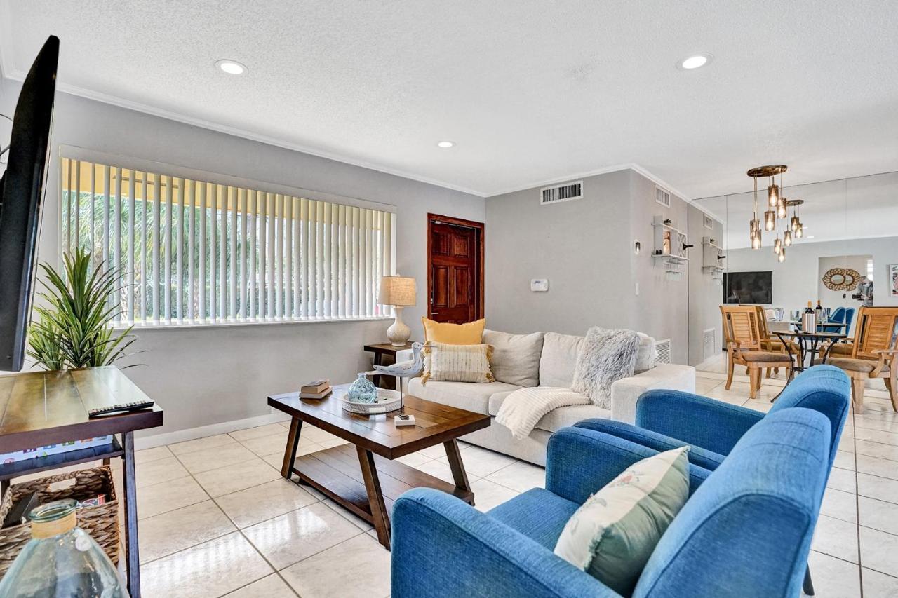 Palm Breeze Waterfront Oasis - Heated Pool&SPA at Gt Fort Lauderdale Buitenkant foto