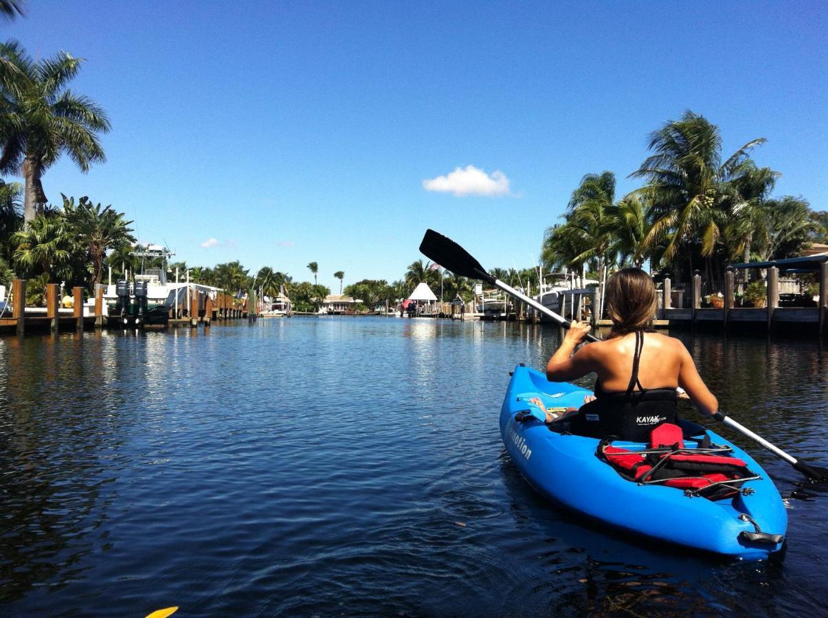 Palm Breeze Waterfront Oasis - Heated Pool&SPA at Gt Fort Lauderdale Buitenkant foto