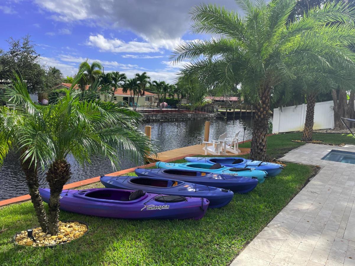 Palm Breeze Waterfront Oasis - Heated Pool&SPA at Gt Fort Lauderdale Buitenkant foto